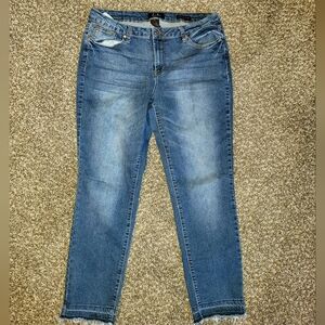 Earl Skinny Ankle Jeans Women's | Color: Blue | Size 16